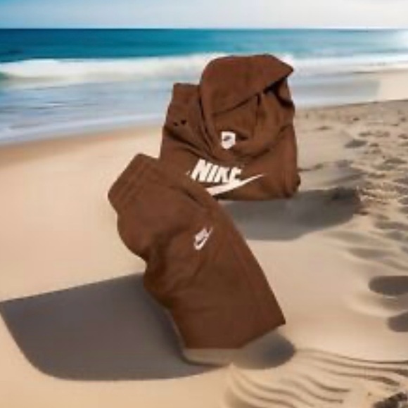 Nike Kids Brown Jogger Pants - Picture 3 of 11